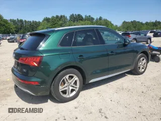 2018 Audi Q5 Premium with VIN WA1ANAFY2J2027998, listed as a Copart auction lot 59474155 with 96,309 mi miles and Salvage title. Bid and sale history available at DreamBid. Image 3.