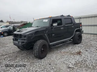 2007 Hummer H2 SUT with VIN 5GRGN22U17H111405, listed as a Copart auction lot 86380694 with 134,493 mi miles and Salvage Title. Bid and sale history available at carsss.com. Image 1.