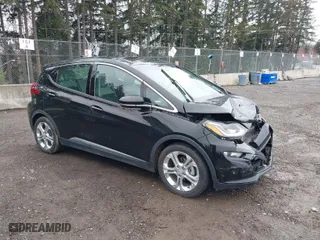 2021 Chevrolet Bolt EV 1LT with VIN 1G1FW6S08M4104963, listed as a IAAI auction lot 41827650 with 34,505 mi miles. Bid and sale history available at carsss.com. Image 1.
