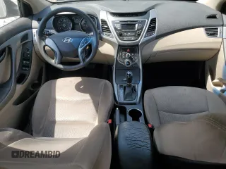 2016 Hyundai Elantra SE with VIN 5NPDH4AE7GH722008, listed as a Copart auction lot 53365985 with 67,181 mi miles and Salvage Title. Bid and sale history available at DreamBid. Image 8.