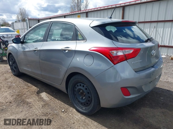 2016 Hyundai Elantra GT with VIN KMHD35LH0GU257682, listed as a IAAI auction lot 41977626 with 1 mi miles. Bid and sale history available at carsss.com. Image 3.