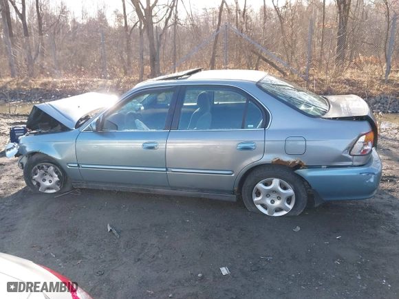 1999 Honda Civic EX with VIN 2HGEJ8643XH511334, listed as a IAAI auction lot 41851364 with 142,632 mi miles. Bid and sale history available at carsss.com. Image 14.