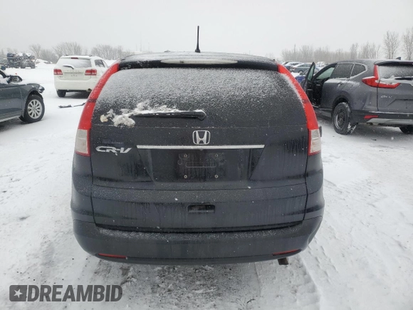 2013 Honda CR-V LX with VIN 2HKRM3H30DH000150, listed as a Copart auction lot 46115035 with 269,820 mi miles and Salvage Title. Bid and sale history available at carsss.com. Image 6.