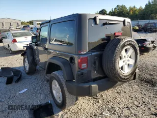 2017 Jeep Wrangler Willys Wheeler with VIN 1C4AJWAG6HL521623, listed as a Copart auction lot 61373722 with Not Provided miles and Salvage Title. Bid and sale history available at DreamBid. Image 3.
