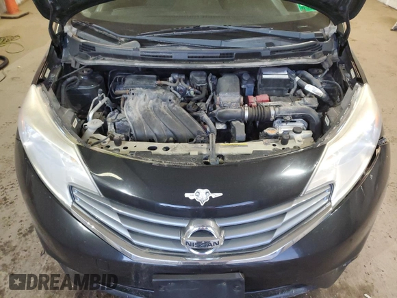 2014 Nissan Note S with VIN 3N1CE2CP2EL433156, listed as a Copart auction lot 51590205 with 163,015 mi miles and Non Repairable. Bid and sale history available at DreamBid. Image 11.