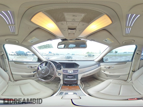 2014 Mercedes-Benz E 350 Sport with VIN WDDHF5KB8EA865027, listed as a Copart auction lot 53482265 with 166,648 mi miles and Salvage Title. Bid and sale history available at DreamBid. Image 14.