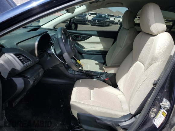 2020 Subaru Impreza Premium with VIN 4S3GTAV6XL3726525, listed as a Copart auction lot 50821405 with 66,114 mi miles and Salvage title. Bid and sale history available at DreamBid. Image 7.