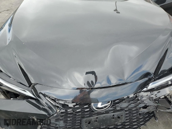 2021 Lexus IS 300 with VIN JTHCA1D28M5117103, listed as a Copart auction lot 53957595 with 39,680 mi miles and Salvage title. Bid and sale history available at DreamBid. Image 11.