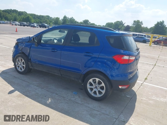 2021 Ford EcoSport SE with VIN MAJ3S2GE2MC450148, listed as a IAAI auction lot 39713048 with 30,115 mi miles and . Bid and sale history available at carsss.com. Image 3.