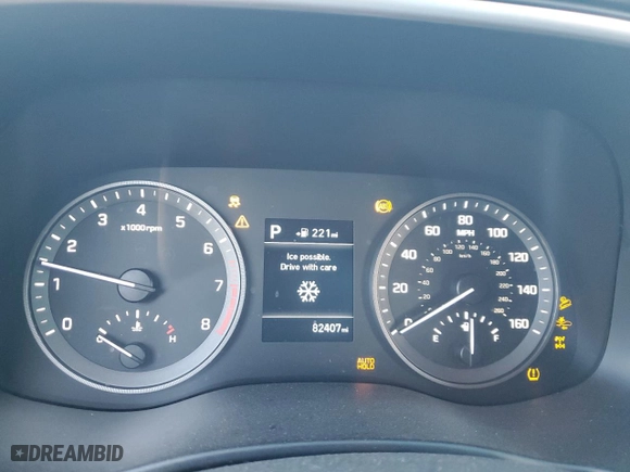 2020 Hyundai Tucson SE with VIN KM8J2CA43LU132938, listed as a Copart auction lot 43657505 with 82,407 mi miles and Salvage Title. Bid and sale history available at carsss.com. Image 9.