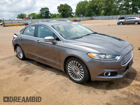 2014 Ford Fusion Titanium Hybrid with VIN 3FA6P0RU2ER158302, listed as a Copart auction lot 59049995 with 108,571 mi miles and Salvage title. Bid and sale history available at DreamBid. Image 4.
