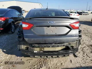 2016 Ford Fusion Titanium Hybrid with VIN 3FA6P0RU9GR289892, listed as a Copart auction lot 42735125 with 82,386 mi miles and Salvage Title. Bid and sale history available at carsss.com. Image 6.