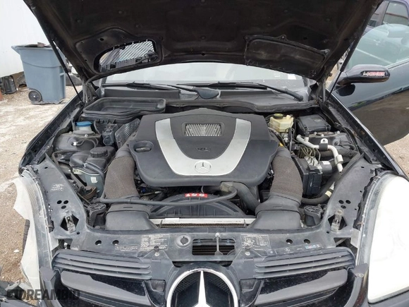 2006 Mercedes-Benz SLK-Class 3.5L with VIN WDBWK56FX6F084328, listed as a IAAI auction lot 41570145 with 104,929 mi miles. Bid and sale history available at carsss.com. Image 10.