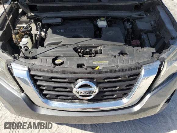 2018 Nissan Pathfinder SV with VIN 5N1DR2MN3JC634407, listed as a Copart auction lot 53274025 with 133,214 mi miles and Salvage Title. Bid and sale history available at carsss.com. Image 12.