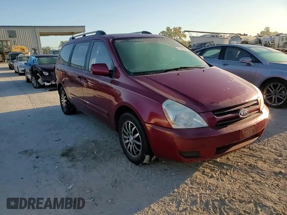 2007 Kia Sedona LX with VIN KNDMB233576147340, listed as a Copart auction lot 71416554 with 159,258 mi miles and Salvage Title. Bid and sale history available at carsss.com. Image 12.