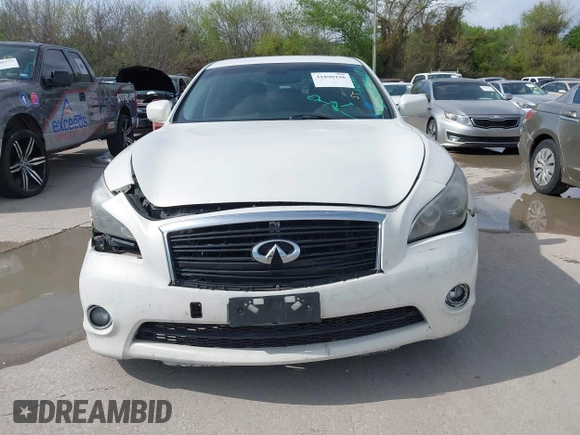 2013 Infiniti M with VIN JN1BY1AP4DM511067, listed as a IAAI auction lot 41890196 with 316,837 mi miles and . Bid and sale history available at DreamBid. Image 6.