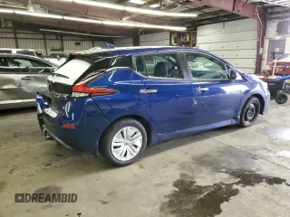 2025 Nissan LEAF S with VIN 1N4AZ1BV3SC550308, listed as a Copart auction lot 86393354 with 9,011 mi miles and Salvage Title. Bid and sale history available at carsss.com. Image 3.