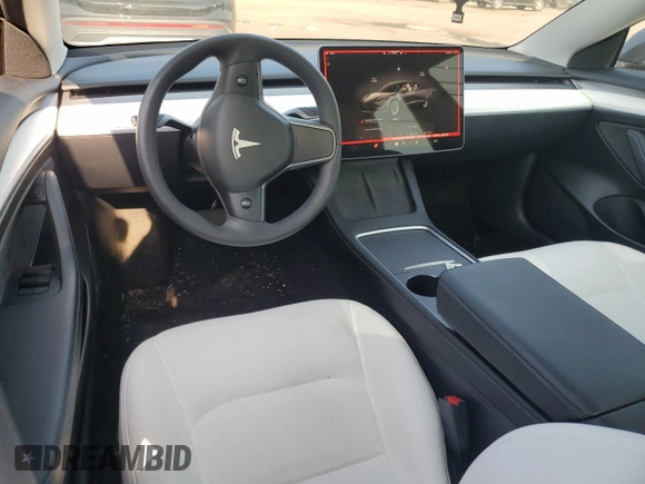 2023 Tesla Model 3 с VIN 5YJ3E1EA8PF638482, выставлен на аукционе Copart как лот 61992515 с пробегом 11 434 миль миль и Списание • Salvage title. История ставок и продаж доступна на DreamBid. Изображение 8.