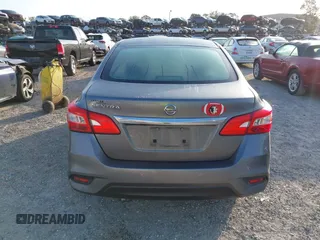 2018 Nissan Sentra SV with VIN 3N1AB7AP3JY269462, listed as a IAAI auction lot 41972631 with 184,694 mi miles. Bid and sale history available at carsss.com. Image 16.