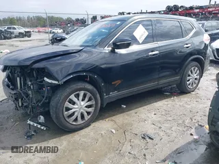 2015 Nissan Rogue SV with VIN KNMAT2MT3FP524304, listed as a IAAI auction lot 41716315 with 207,783 mi miles. Bid and sale history available at carsss.com. Image 2.
