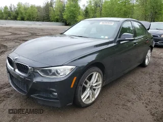 2015 BMW 3 Series 335i xDrive with VIN WBA3B9G56FNR99245, listed as a Copart auction lot 58392535 with 121,441 mi miles and Salvage title. Bid and sale history available at DreamBid. Image 1.