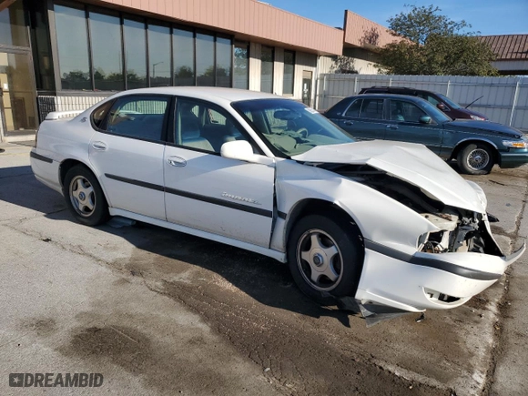 2001 Chevrolet Impala LS with VIN 2G1WH55K719218950, listed as a Copart auction lot 69851414 with 231,369 mi miles and Salvage Title. Bid and sale history available at carsss.com. Image 4.