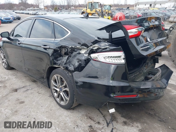 2019 Ford Fusion SEL with VIN 3FA6P0CD9KR237633, listed as a IAAI auction lot 41850201 with 68,157 mi miles. Bid and sale history available at carsss.com. Image 6.