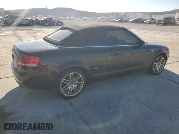 2009 Audi A4 2.0T with VIN WAUAF48H79K007501, listed as a Copart auction lot 85820704 with 126,393 mi miles and Salvage title. Bid and sale history available at DreamBid. Image 3.