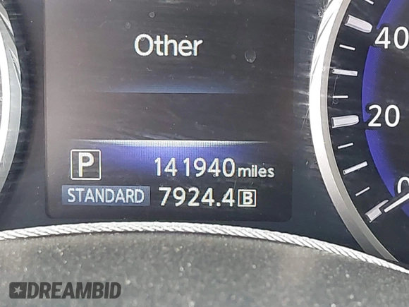 2014 Infiniti Q50 with VIN JN1BV7AP0EM681679, listed as a IAAI auction lot 41371773 with 141,940 mi miles. Bid and sale history available at carsss.com. Image 15.