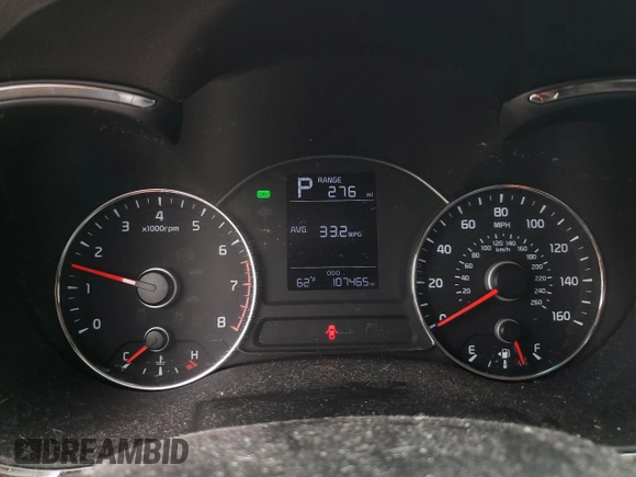 2018 Kia Forte LX with VIN 3KPFK4A76JE242548, listed as a Copart auction lot 52556265 with 107,465 mi miles and Salvage Title. Bid and sale history available at carsss.com. Image 9.