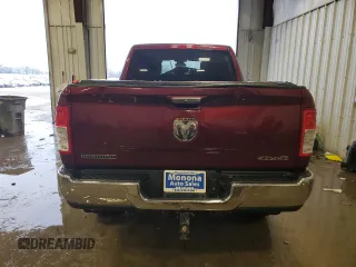 2019 Ram 2500 Big Horn with VIN 3C6UR5DJ6KG605962, listed as a Copart auction lot 88079535 with 49,506 mi miles and Non Repairable. Bid and sale history available at carsss.com. Image 6.