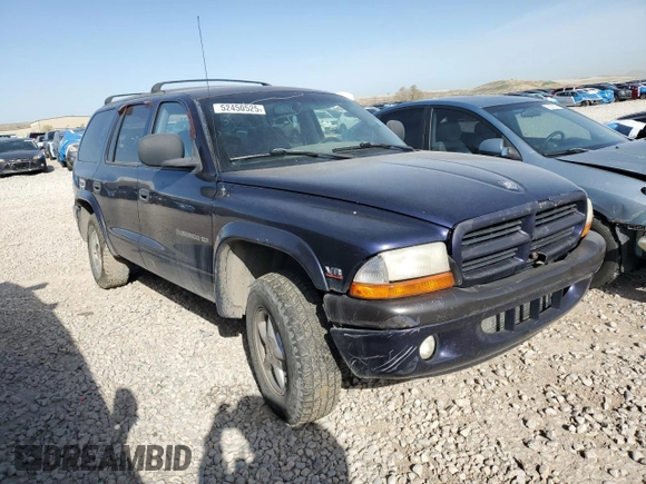 1999 Dodge Durango with VIN 1B4HS28Y4XF529071, listed as a Copart auction lot 52450525 with 191,259 mi miles and Salvage title. Bid and sale history available at DreamBid. Image 4.