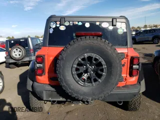 2022 Ford Bronco Raptor with VIN 1FMEE5JR9NLA51063, listed as a Copart auction lot 80784674 with 15,059 mi miles and Salvage Title. Bid and sale history available at carsss.com. Image 6.
