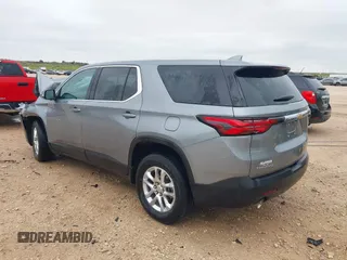 2023 Chevrolet Traverse LS with VIN 1GNERFKW1PJ246437, listed as a IAAI auction lot 41944069 with 23,618 mi miles. Bid and sale history available at carsss.com. Image 3.
