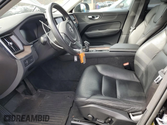 2021 Volvo XC60 Momentum with VIN YV4A22RK7M1721444, listed as a Copart auction lot 77663314 with 0 mi miles and Salvage Title. Bid and sale history available at carsss.com. Image 7.