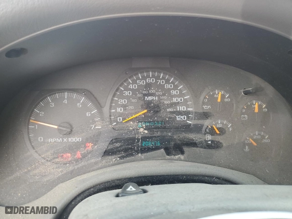 2003 Chevrolet TrailBlazer LS with VIN 1GNDT13SX32326206, listed as a Copart auction lot 66980044 with 208,476 mi miles and Non Repairable. Bid and sale history available at carsss.com. Image 8.