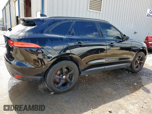 2018 Jaguar F-Pace 30t Premium with VIN SADCJ2GX5JA203801, listed as a Copart auction lot 61628395 with 98,595 mi miles and Clean title. Bid and sale history available at DreamBid. Image 3.