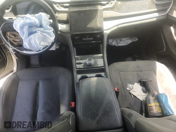 2022 Jeep Grand Cherokee with VIN 1C4RJYB60N8757624, listed as a Copart auction lot 57303485 with 54,930 mi miles and Salvage title. Bid and sale history available at DreamBid. Image 8.