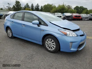2014 Toyota Prius Plug-In with VIN JTDKN3DP6E3061619, listed as a Copart auction lot 71943484 with 95,005 mi miles and Salvage Title. Bid and sale history available at carsss.com. Image 4.