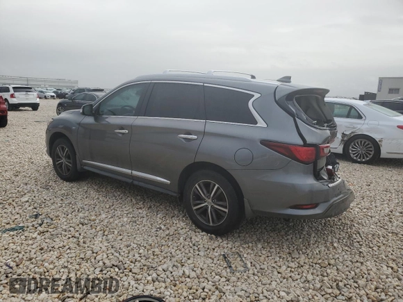 2019 Infiniti QX60 Luxe z VIN 5N1DL0MM6KC511408, wystawiony jako Copart lot #44549355 z przebiegiem 86 984 mil mil oraz Szkoda całkowita • Salvage title. Historia ofert i sprzedaży dostępna na DreamBid. Obrazek 2.