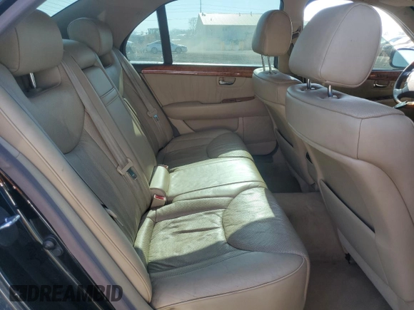 2004 Lexus LS 430 z VIN JTHBN36F540155039, wystawiony jako Copart lot #51016815 z przebiegiem 250 404 mil mil oraz Czysty tytuł • Clean title. Historia ofert i sprzedaży dostępna na DreamBid. Obrazek 10.