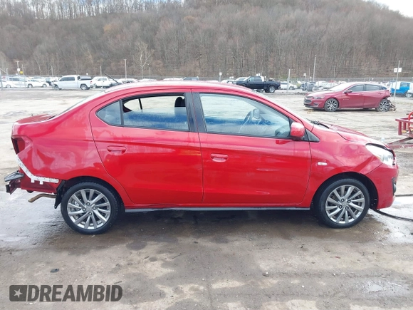 2019 Mitsubishi Mirage ES z VIN ML32F3FJ8KHF14469, wystawiony jako IAAI lot #41794796 z przebiegiem 135 373 mil mil oraz . Historia ofert i sprzedaży dostępna na DreamBid. Obrazek 14.