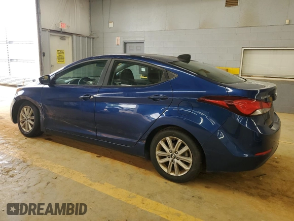 2016 Hyundai Elantra SE with VIN 5NPDH4AE1GH742917, listed as a Copart auction lot 60426485 with 129,078 mi miles and Salvage title. Bid and sale history available at DreamBid. Image 2.