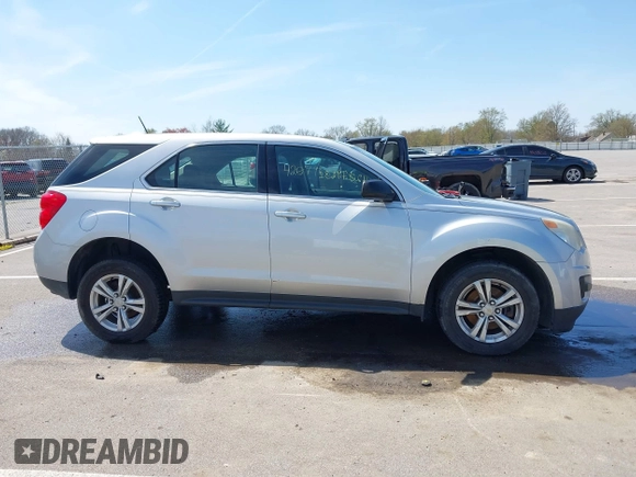 2015 Chevrolet Equinox LS with VIN 2GNALAEK9F6122875, listed as a IAAI auction lot 42079631 with 139,470 mi miles and . Bid and sale history available at DreamBid. Image 13.