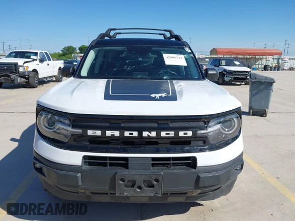 2023 Ford Bronco Sport Outer Banks z VIN 3FMCR9C69PRE08543, wystawiony jako IAAI lot #42086724 z przebiegiem 20 003 mil mil oraz . Historia ofert i sprzedaży dostępna na DreamBid. Obrazek 12.