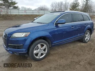 2015 Audi Q7 3.0T Premium Plus with VIN WA1LGAFE8FD025709, listed as a Copart auction lot 52019125 with 108,762 mi miles and Clean Title. Bid and sale history available at carsss.com. Image 1.
