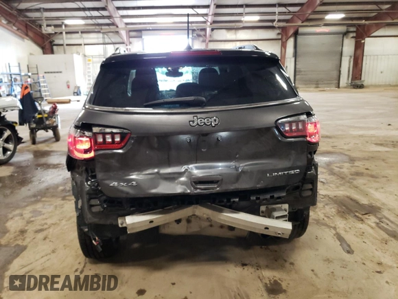 2021 Jeep Compass Limited с VIN 3C4NJDCB7MT503430, выставлен на аукционе Copart как лот 61622625 с пробегом 79 986 миль миль и На запчасти • Non repairable. История ставок и продаж доступна на DreamBid. Изображение 6.