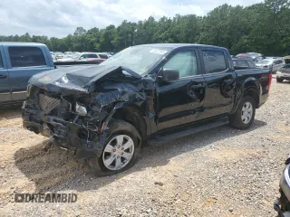 2019 Ford Ranger XL with VIN 1FTER4FH9KLA18868, listed as a Copart auction lot 59522595 with 155,062 mi miles and Salvage title. Bid and sale history available at DreamBid. Image 1.
