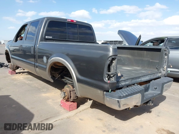 2005 Ford Super Duty F-250 XL with VIN 1FTSW21P65EB12228, listed as a IAAI auction lot 41939427 with 1 mi miles. Bid and sale history available at carsss.com. Image 3.