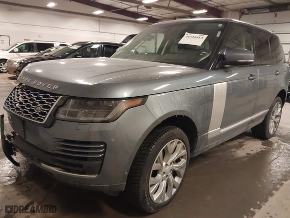 2021 Land Rover Range Rover Westminster with VIN SALGS2RU1MA431949, listed as a IAAI auction lot 41524953 with 69,439 mi miles. Bid and sale history available at carsss.com. Image 2.